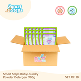 Smart Steps 900 G Powder Detergent Set of  18